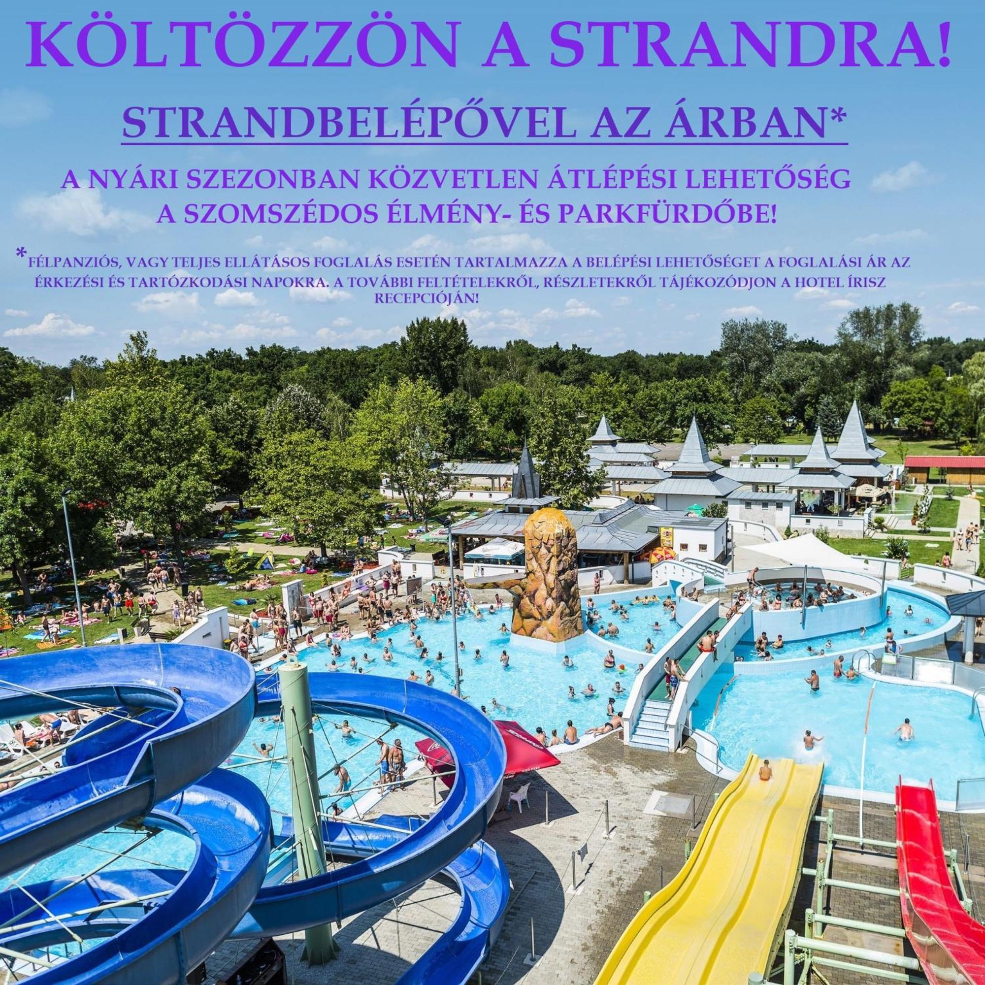 Hotel Irisz Nyíregyháza Eksteriør billede